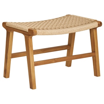 Kreslo s podnožkou DIRBY teak 3
