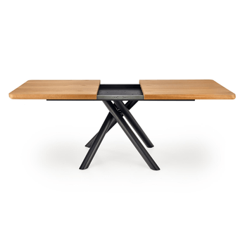 Jedálenský stôl DIRRACK prírodná/čierna 2