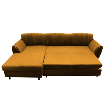 Sedacia súprava DIVA ľavá, žltá/antracitová 2