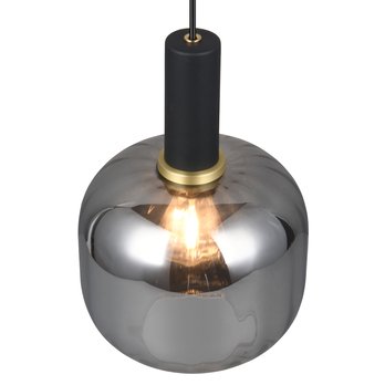 Závesné svietidlo DIVA čierna/sivá 3