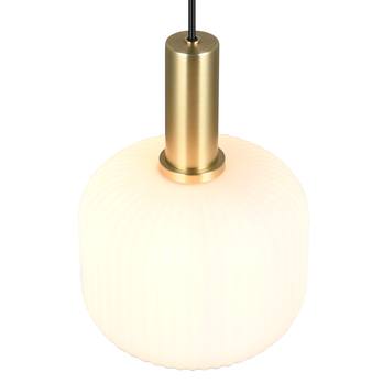 Závesné svietidlo DIVA čierna/biela 3