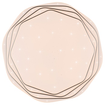 Stropné LED svietidlo DIZZY biela/chróm 6