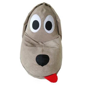 Sedací vak DOG hnedá 1