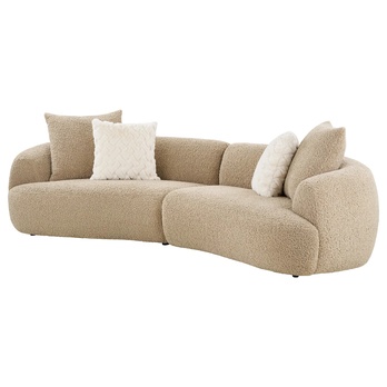 Pohovka DOLA svetlohnedá 3