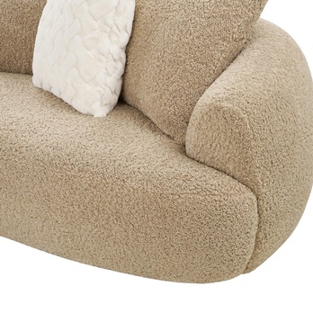 Pohovka DOLA svetlohnedá 4