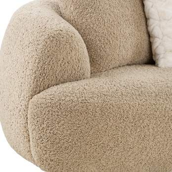 Pohovka DOLA svetlohnedá 5