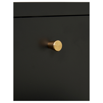 Nočný stolík DOLBY čierna 3