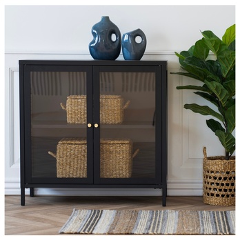 Vitrína DOLBY čierna 1