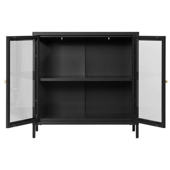 Vitrína DOLBY čierna 3