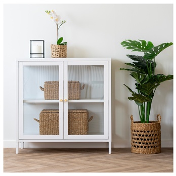 Vitrína DOLBY biela 1