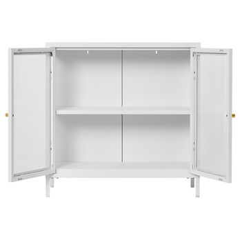 Vitrína DOLBY biela 3