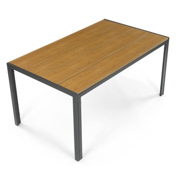 Záhradný stôl DONG I dub/sivá 3