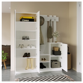 Predsieňová zostava DORAS 2 biela 2