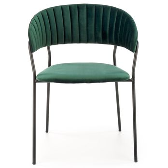 Jedálenská stolička DORIA tmavozelená 2