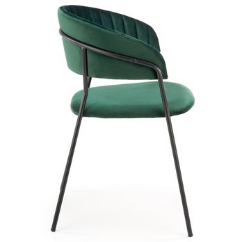 Jedálenská stolička DORIA tmavozelená 3