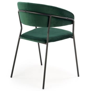 Jedálenská stolička DORIA tmavozelená 4