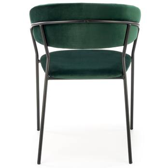 Jedálenská stolička DORIA tmavozelená 5