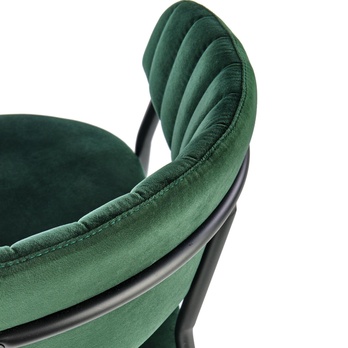 Jedálenská stolička DORIA tmavozelená 6