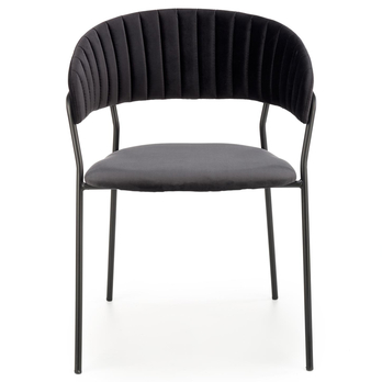 Jedálenská stolička DORIA čierna 1