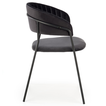 Jedálenská stolička DORIA čierna 2