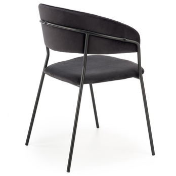 Jedálenská stolička DORIA čierna 3