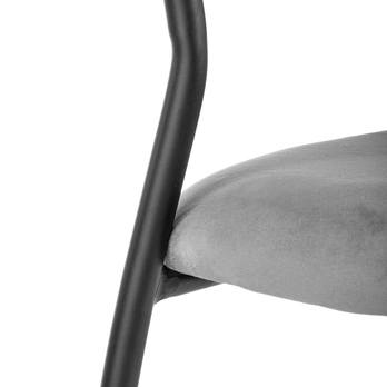 Jedálenská stolička DORIA sivá 7