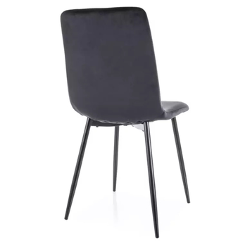 Jedálenská stolička DORIN čierna 2