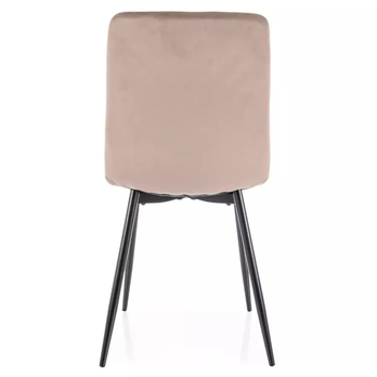 Jedálenská stolička DORIN tmavobéžová 2