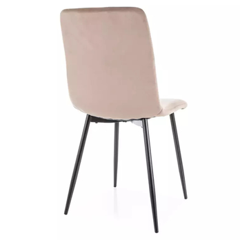 Jedálenská stolička DORIN tmavobéžová 3