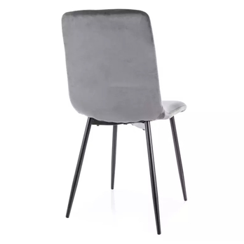 Jedálenská stolička DORIN sivá 2