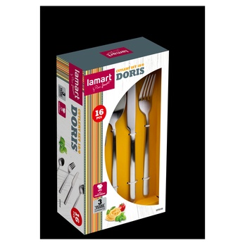 Súprava príborov DORIS nerezová oceľ, 16 ks 1