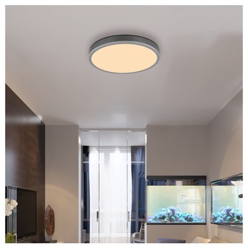 Stropné svietidlo DORO šedá/biela, ⌀ 45 cm 2