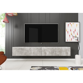 TV komoda DOROTHE 180 betón 2