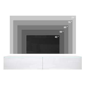 TV komoda DOROTHE 180 orech 2