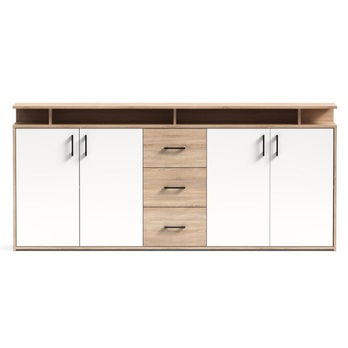 Komoda DOROTHEA XXL dub sonoma/biela 1