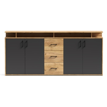 Komoda DOROTHEA XXL dub wotan/matera 1