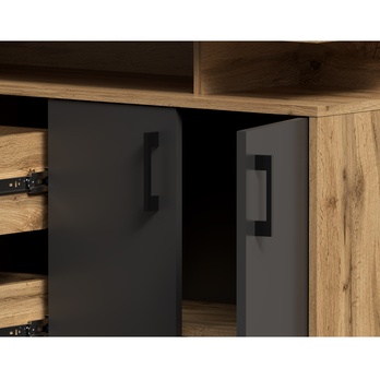 Komoda DOROTHEA XXL dub wotan/matera 3