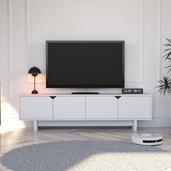 TV komoda DORUK biela 3