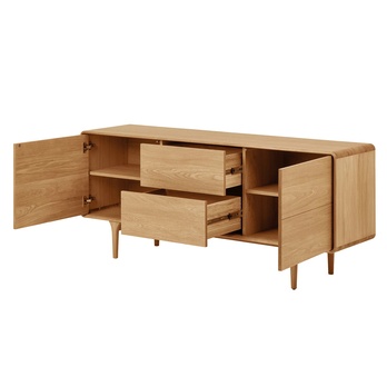 Komoda DORWAN dub, šírka 180 cm 2