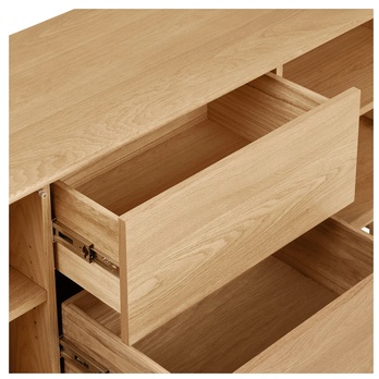 Komoda DORWAN dub, šírka 180 cm 5