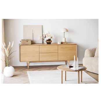 Komoda DORWAN dub, šírka 180 cm 1