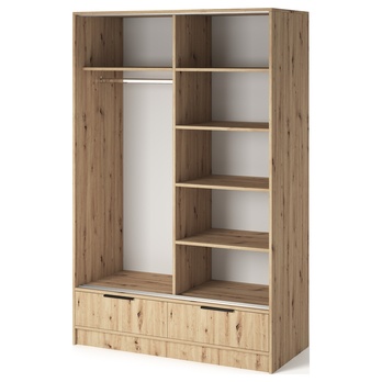 Šatníková skriňa DOVIO dub artisan 1