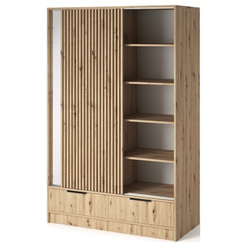 Šatníková skriňa DOVIO dub artisan 4