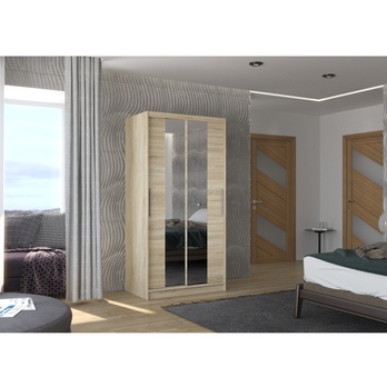 Šatníková skriňa DRAGOS dub sonoma 1