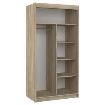 Šatníková skriňa DRAGOS dub sonoma 2