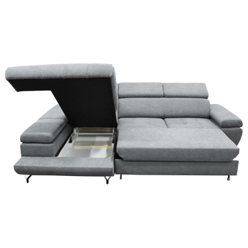 Sedacia súprava DREAM ľavá, sivomodrá 2