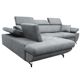 Sedacia súprava DREAM ľavá, sivomodrá 3