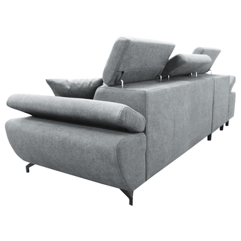 Sedacia súprava DREAM ľavá, sivomodrá 5