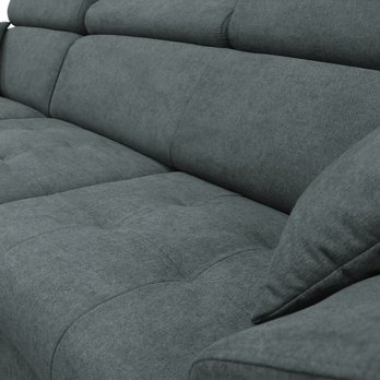 Sedacia súprava DREAM ľavá, sivá 8