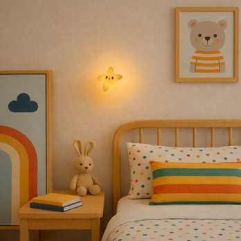 Detská nočná lampa DREAMIES žltá 1